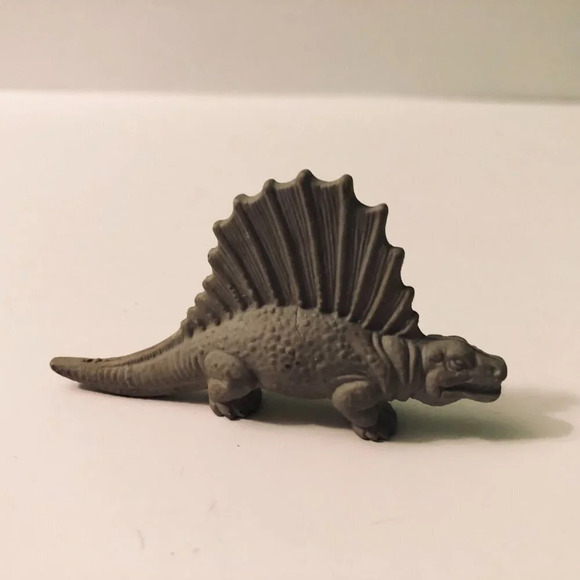 Vtg Lot of 5 Diener and Russ Dinosaur Hard  Erasers Triceratops Dimetrodon - Picture 6 of 16